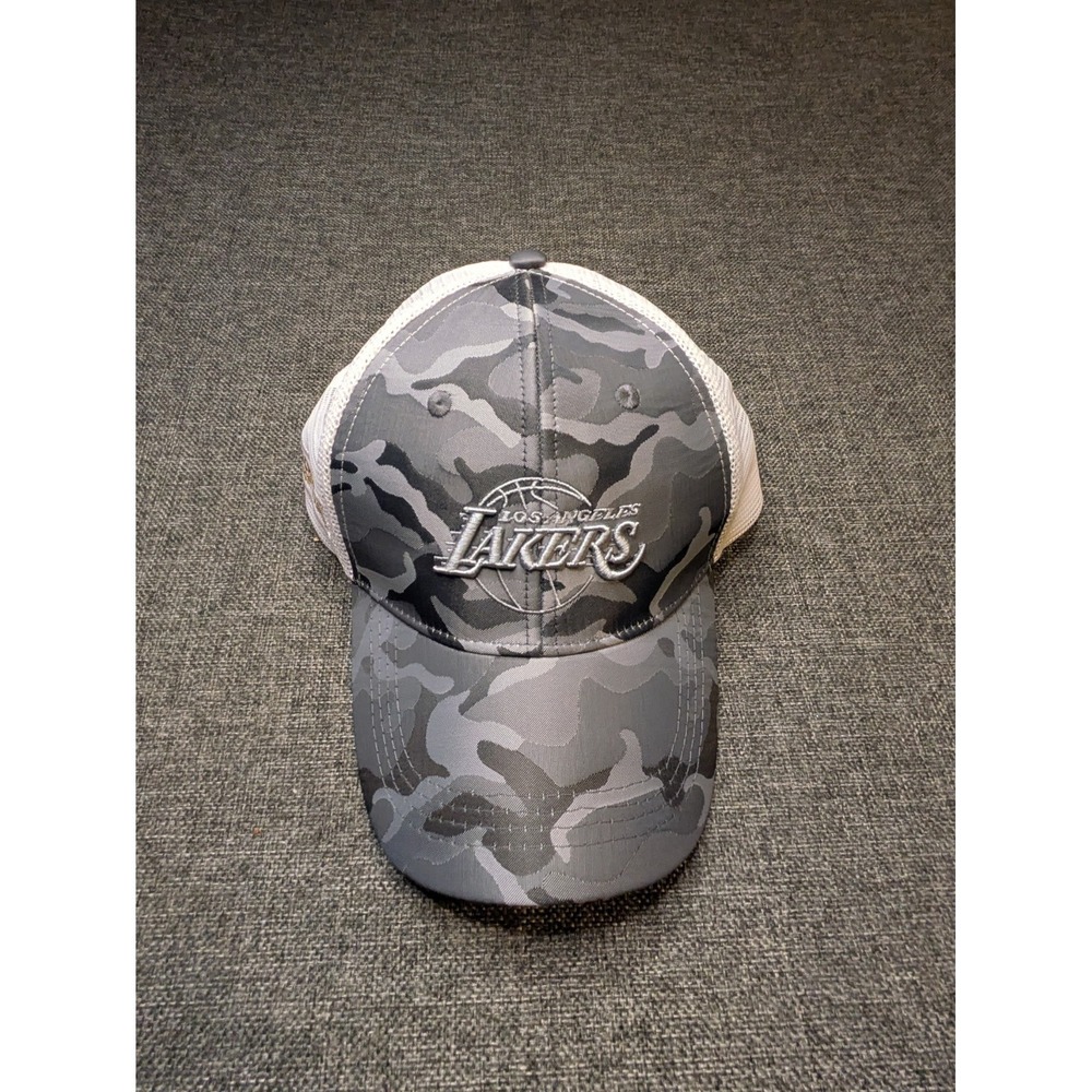 Los Angeles‎ LA Lakers NBA Camo Trucker Hat Snapback Baseball Cap OSFA